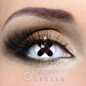 Cross Black Cosplay Colored Lenses | Monthly Contact Lenses