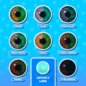 Enhancing Green Prescription Natural Coloured Lenses (Monthly) | Funky Lenses
