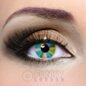 Lentilles de contact multicolores pour cosplay et fêtes | Lentilles de couleur pour déguisement quotidien