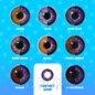 Lentes de contacto de color violeta natural Big Eye Dolly | Lentes de contacto mensuales