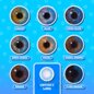One Tone Blue Natural Coloured Lenses | Daily Contact Lenses