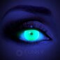 UV Glow Cosplay Green Contact Lenses (Daily) | Funky Lenses