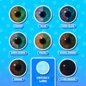 Lentilles correctrices naturelles teintées Aqua (mensuelles) | Funky Lenses