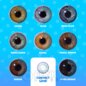 Turquoise Natural colored Lenses | Monthly Contact Lenses