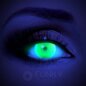 UV Glow Cosplay Yellow Contact Lenses (Daily) | Funky Lenses