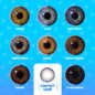 Tri Tone Blue Natural Coloured Lenses | Daily Contact Lenses