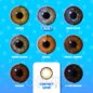 Tri Tone Hazel Natural colored Lenses | Daily Contact Lenses