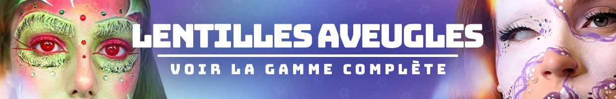 Lentilles de contact aveugles