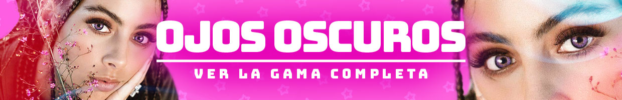 Lentes naturales para ojos oscuros