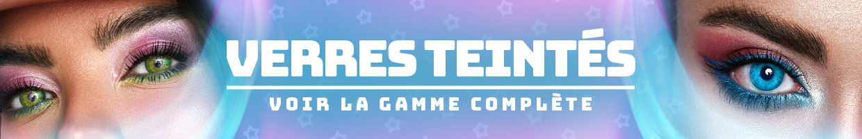 Lentilles teintées améliorées